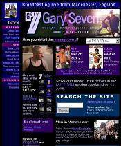 An early GarySeven front page