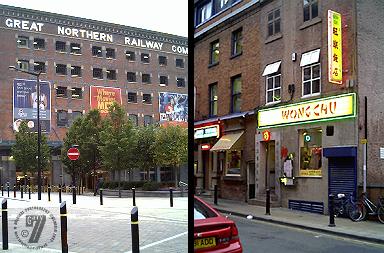 Great Northern Railway Company Warehouse and Chinatown, Manchester