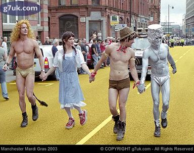 Manchester Mardi Gras parade 2003