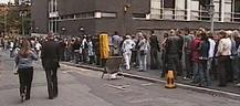 Two hour ticket queues at Manchester Pride 2004