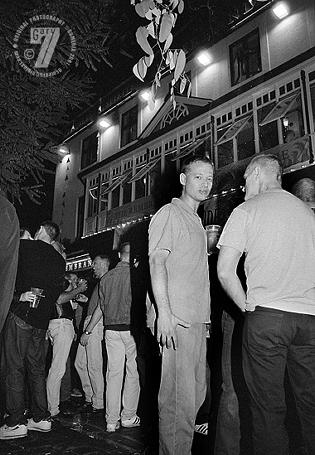GayFest 2001: Canal Street, outside the Rembrandt Hotel