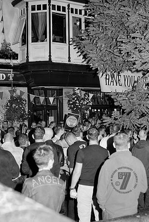 GayFest 2001: Canal Street, outside the Rembrandt Hotel