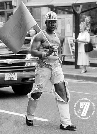 GayFest 2001: hunky workman