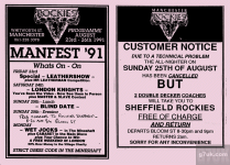 Flyer for Manfest '91 Manchester (111k)