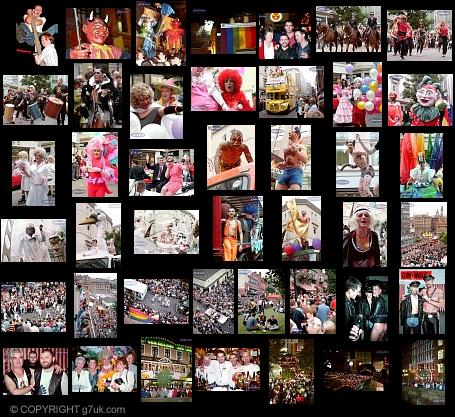 Click an image - all photos of Manchester Mardi Gras 1998